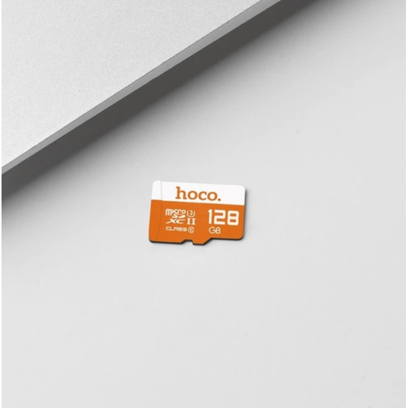 Картка пам’яті Micro SD Hoco 128 Gb Class 10  (UHS-1 U3) 100Mb-s