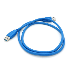 Кабель USB-USB 3.0 1.5m Синий