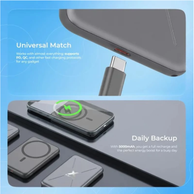 Power Bank Proove X-Core 20W 5000mAh Gray
