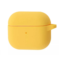 Чехол Silicone Case AirPods 4 Yellow