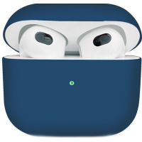 Чехол Silicone Case AirPods 4 Blue colbat