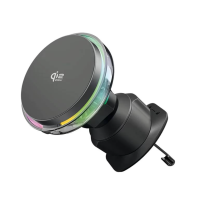 Автотримач з Бездротовим ЗП Proove Light Crystal Qi2.2 25W
