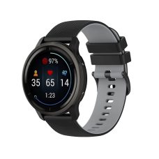 Ремінець для Smart Watch  Amazfit/Samsung Ribby 20mm Black