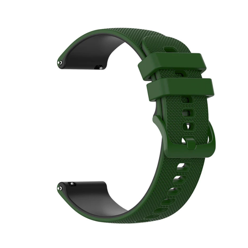 Ремінець для Smart Watch  Amazfit/Samsung Ribby 20mm Green