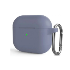 Чехол Silicone Case AirPods 4 Lavender gray
