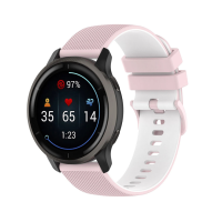 Ремешок для Smart Watch  Amazfit/Samsung Ribby 20mm Light Pink