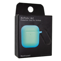 Чехол Silicone Case AirPods 1 / 2 Matte White