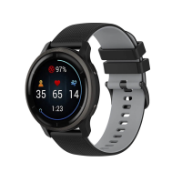 Ремешок для Smart Watch  Amazfit/Samsung Ribby 22mm Black