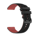 Ремінець для Smart Watch  Amazfit/Samsung Ribby 22mm Black/Red