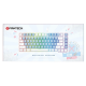 Клавіатура ігрова механічна Fantech ATOM X83 MK612 AME Rosie Switch