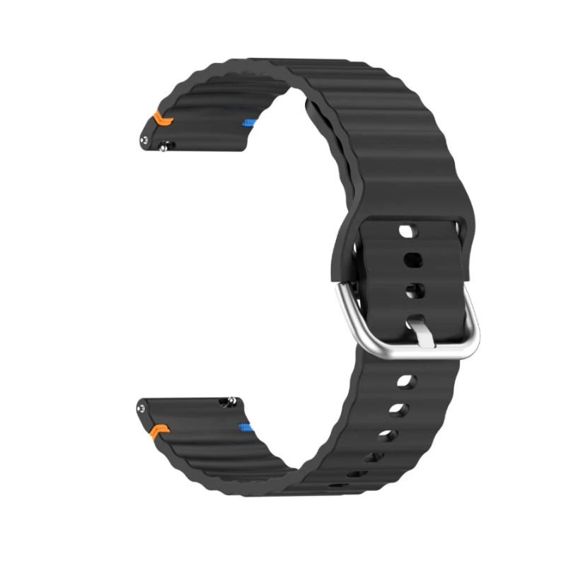 Ремешок для Smart Watch Amazfit/Samsung Wavy 20mm Black