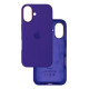 Чохол Silicone Case Original with MagSafe з анімацією iPhone 16 Синій (Ultramarine)