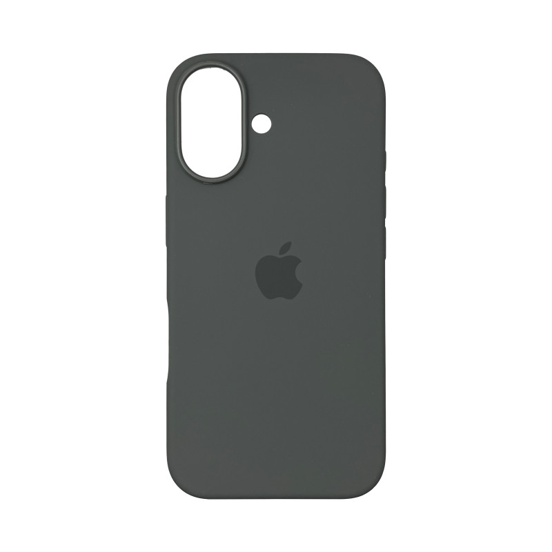 Чохол Silicone Case Original with MagSafe з анімацією iPhone 16 Сірий (Stone)