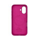 Чехол Silicone Case Original with MagSafe с анимацией iPhone 16 Малиновый (Dragon Fruit)
