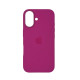 Чехол Silicone Case Original with MagSafe с анимацией iPhone 16 Малиновый (Dragon Fruit)