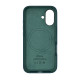 Чохол Silicone Case Original with MagSafe з анімацією iPhone 16 Зелений (Lake Green)