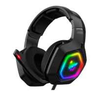 Ігрові навушники Onikuma Gaming LED K10 Black