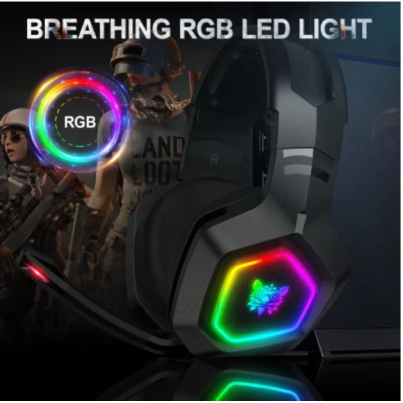 Ігрові навушники Onikuma Gaming LED K10 Black