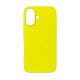 Чохол Silicone Case Original with MagSafe з анімацією iPhone 16 Жовтий (Warm Yellow)