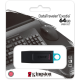 USB Flash Kingston Exodia 64Gb 3.2 черно-голубая