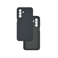 Чехол накладка Silicone Cover Soft Touch ЗК Samsung A26 / A17 Темно-серый