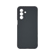 Чехол накладка Silicone Cover Soft Touch ЗК Samsung A17 Темно-серый