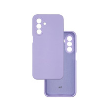 Чехол накладка Silicone Cover Soft Touch ЗК Samsung A17 Лаванда