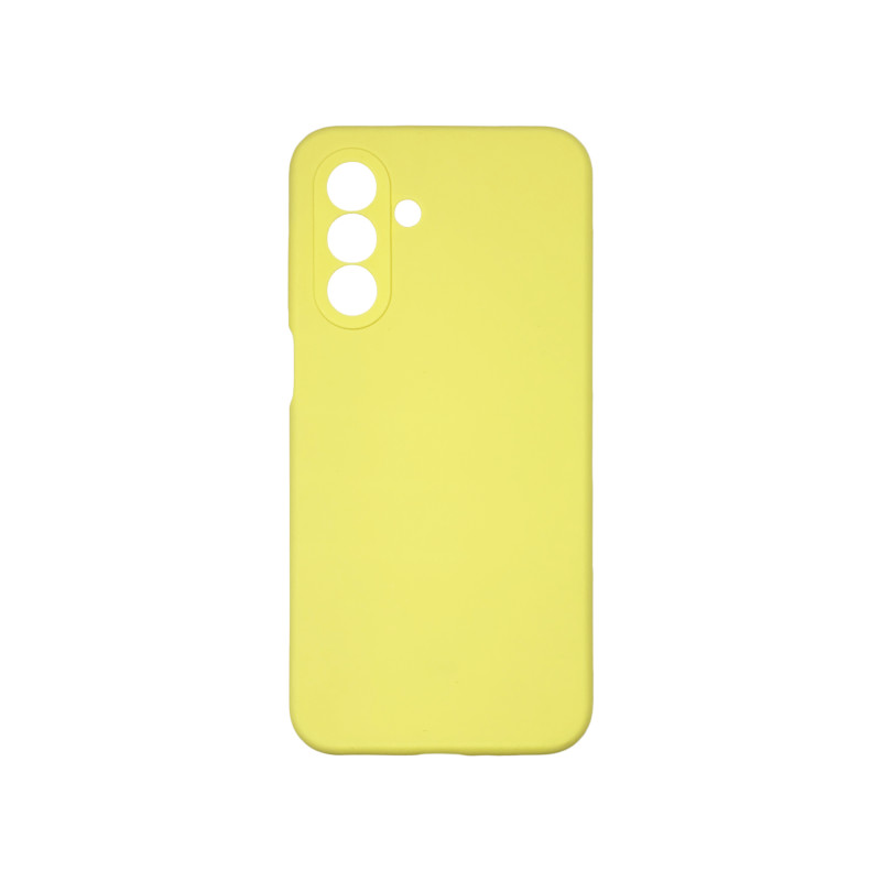Чохол накладка Silicone Cover Soft Touch ЗК Samsung A17 Жовтий