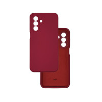 Чохол накладка Silicone Cover Soft Touch ЗК Samsung A26 / A17 Бордовий