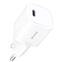 Мережевий адаптер Proove Silicone Power 20W Type C White
