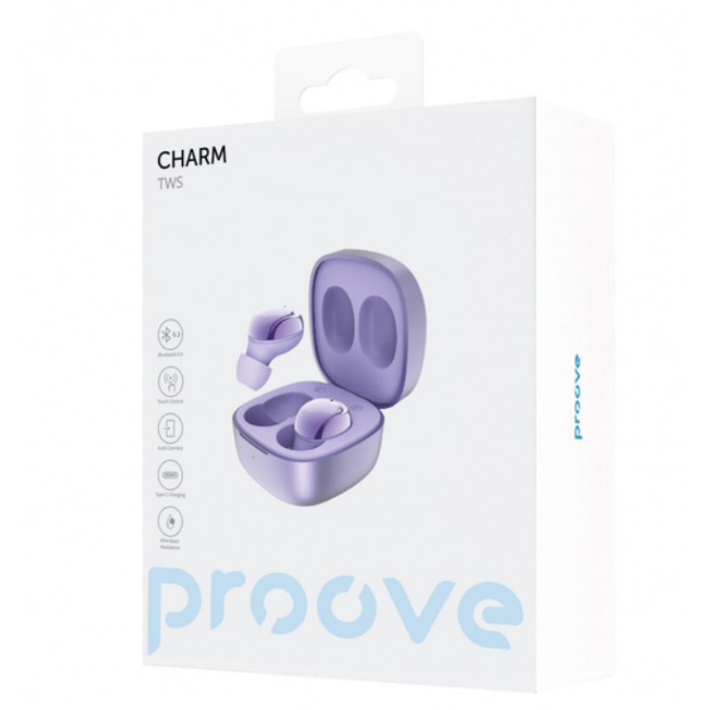 Беспроводные наушники Proove Charm TWS Purple