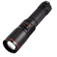 Фонарик P520-P50 (аккумулятор 18650, 3xAAA, индикация заряда, с ремешком, Zoom, Type-C)