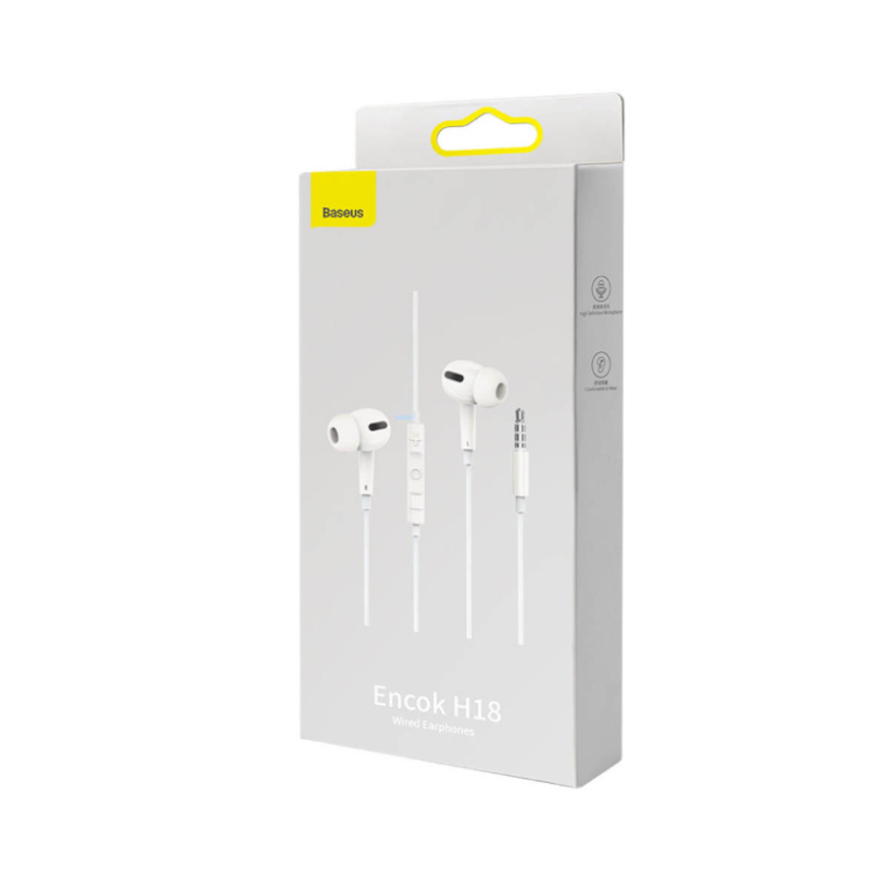 Гарнітура Baseus Encok H18 White