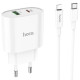 Зарядний пристрій Hoco C95A PD20W + QC3.0 Type-C to Lightning