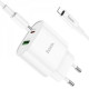 Зарядний пристрій Hoco C95A PD20W + QC3.0 Type-C to Lightning