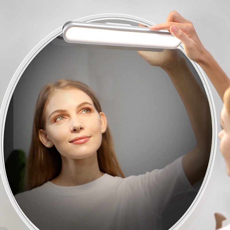 Лампа акумуляторна LED Baseus Magnetic Stepless Dimming Pro White 1800мАч