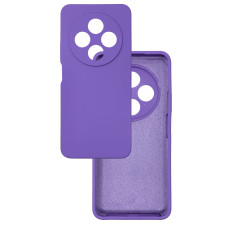 Чехол накладка Silicone Cover Soft Touch ЗК Xiaomi Redmi 14C / Poco C75 Ультрафиолет