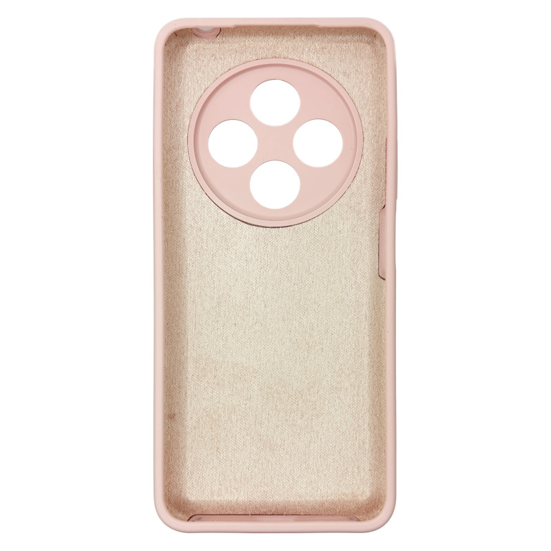 Чохол накладка Silicone Cover Soft Touch ЗК Xiaomi Redmi 14C / Poco C75 Пудра