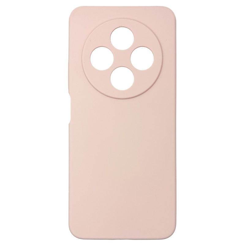 Чохол накладка Silicone Cover Soft Touch ЗК Xiaomi Redmi 14C / Poco C75 Пудра