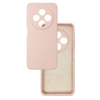 Чохол накладка Silicone Cover Soft Touch ЗК Xiaomi Redmi 14C / Poco C75 Пудра