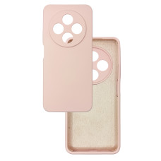 Чехол накладка Silicone Cover Soft Touch ЗК Xiaomi Redmi 14C / Poco C75 Пудра