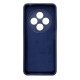 Чехол накладка Silicone Cover Soft Touch ЗК Xiaomi Redmi 14C / Poco C75 Темно-синий