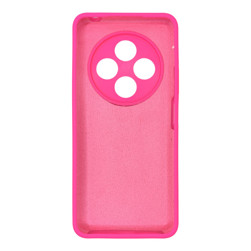 Чохол накладка Silicone Cover Soft Touch ЗК Xiaomi Redmi 14C / Poco C75 Фуксія