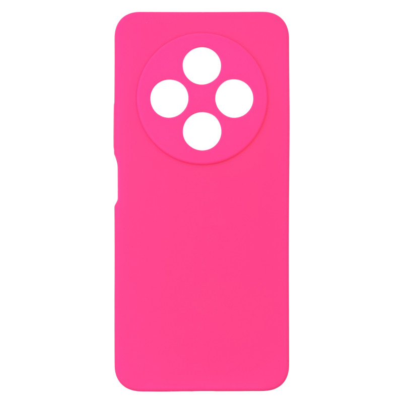 Чохол накладка Silicone Cover Soft Touch ЗК Xiaomi Redmi 14C / Poco C75 Фуксія