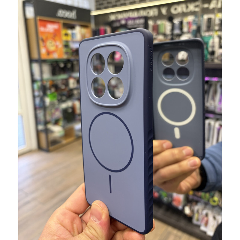 Чехол накладка Proove Softline Case with Magnetic Ring Xiaomi Redmi Note 15 4G Blue
