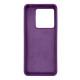 Чехол накладка Silicone Cover Soft Touch ОК Xiaomi Redmi Note 13 Pro 5G / POCO X6 Фиолетовый