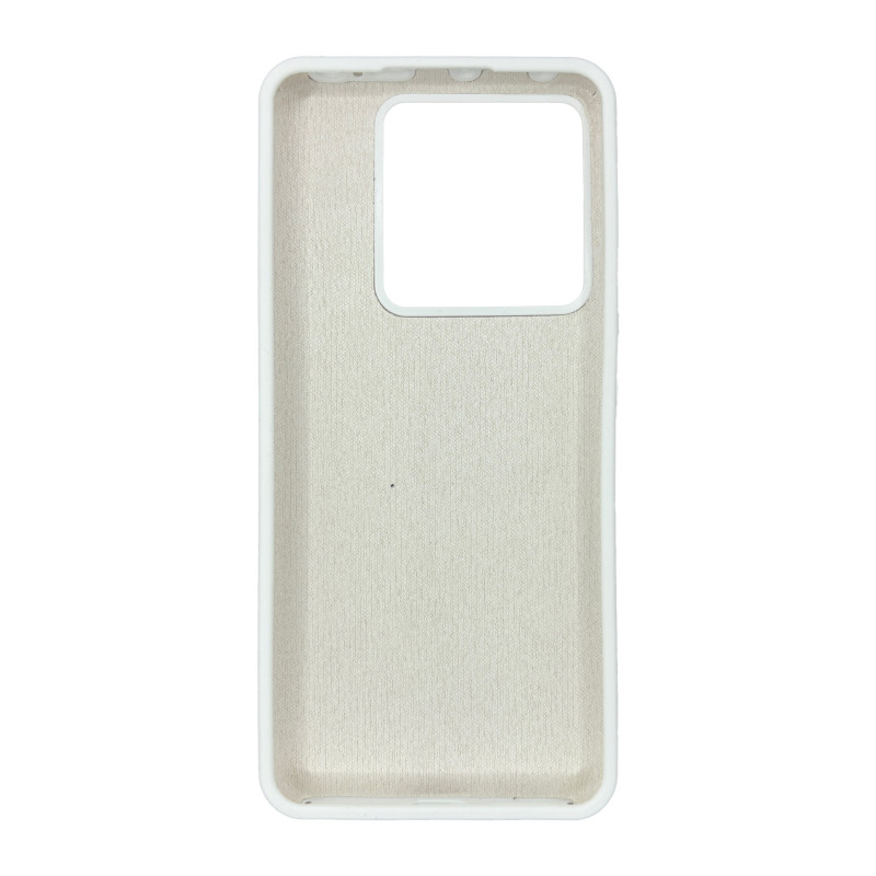 Чохол накладка Silicone Cover Soft Touch ВК Xiaomi Redmi Note 13 Pro 5G / POCO X6 Білий