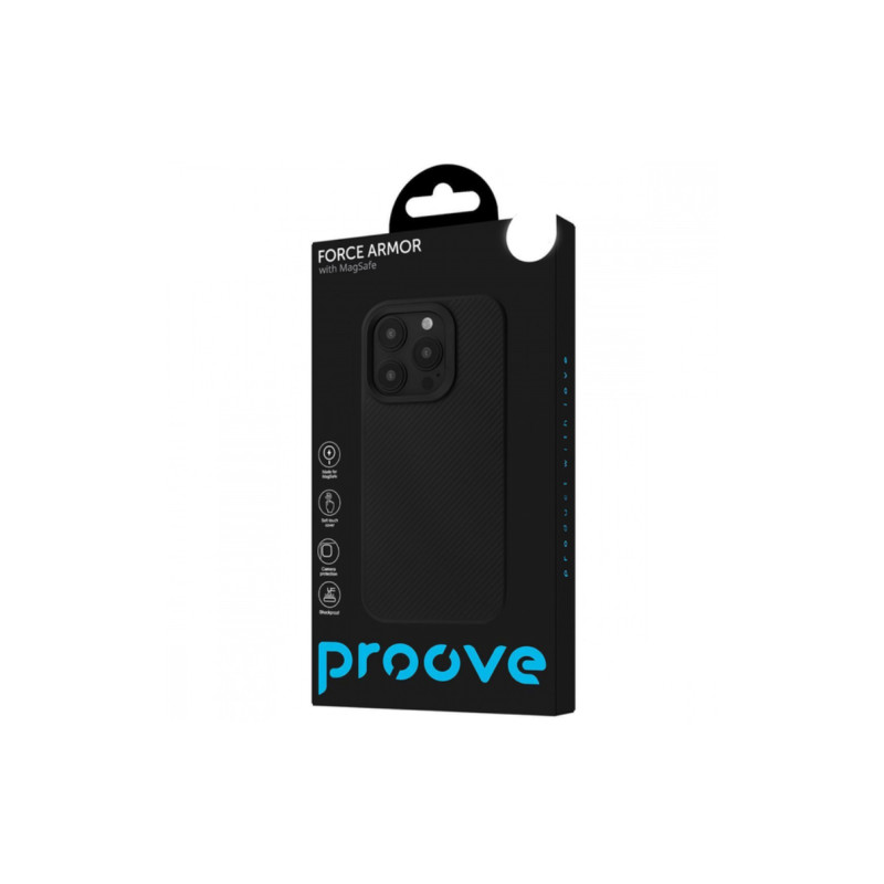 Чехол Proove Force Armor with MagSafe iPhone 16 Black