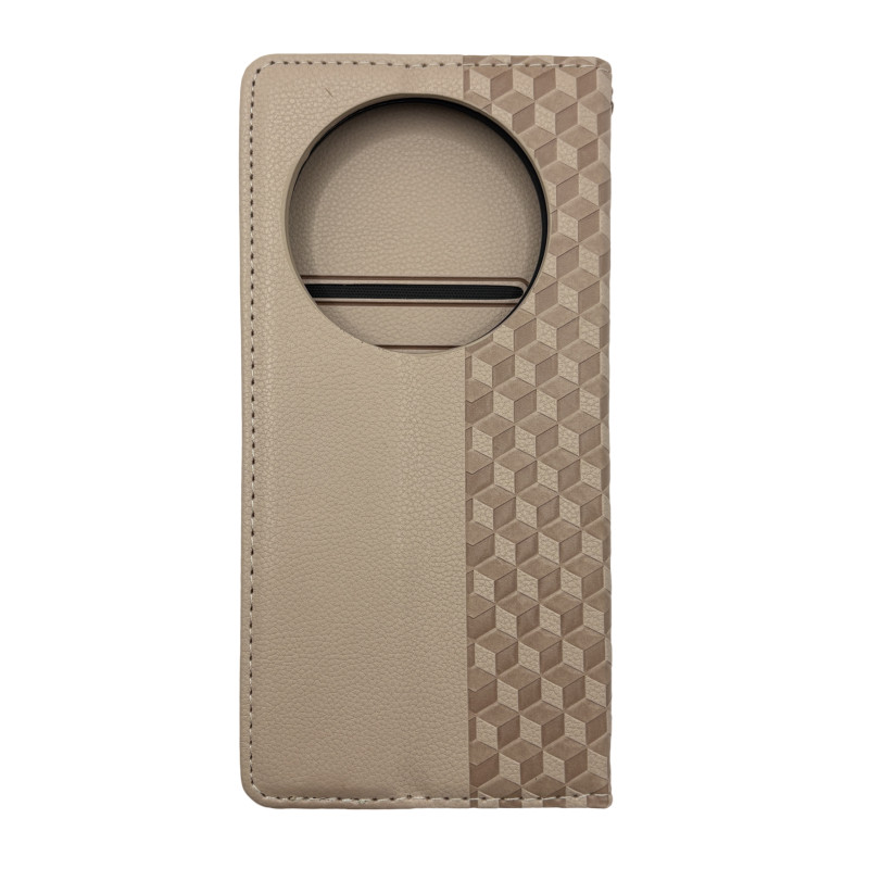 Чехол книжка Deluxe Xiaomi Redmi 14C / Poco C75 Пудра