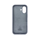 Чехол Silicone Case iPhone 16 Серый (Lavender Grey)